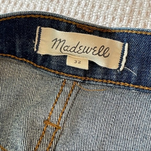 MADEWELL High Rise Denim Shorts Cutoff F7019 - Picture 6 of 8